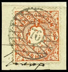 85: Old German States Saxony - Cancellations and seals