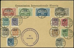 330: Plebiscit Slesvig 1920 - Official stamps
