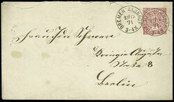 65: Confédération de l’Allemagne du Nord - Postal stationery