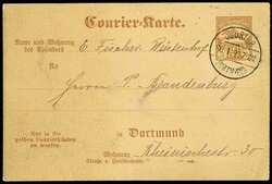 140: Deutsches Reich Stadtpost - Ganzsachen