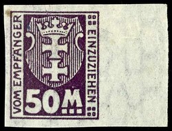 340: Gdansk - Postage due stamps