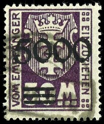 340: Gdansk - Postage due stamps