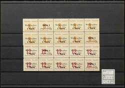 reconstruction III. issue, each in the block of 10, as well each 2 ...