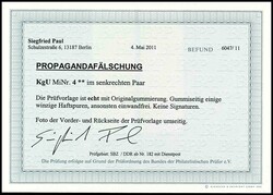 24 pfennigs "Berlin Stalinallee", mint never hinged, tiny affixed ...