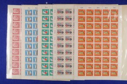 1967 plus 1968, complete year of all stamps issues in complete mint ...