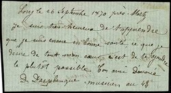 2565800: 普法戰爭 - Cancellations and seals