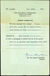 LAVOISIER, balloon pilot Ledret, 1 passenger, round 175 kg post in 3 ...