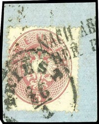 to from (gang) / the P (east), delayed cancellation, on 5 Kreuzer ...