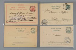 7011: Collections et objets colonies allemandes - Postal stationery