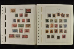 1920-1939. Postfrische, ungebrauchte und gestempelte Sammlung auf ...