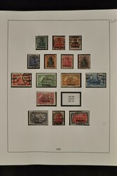 1920-1939. Postfrische, ungebrauchte und gestempelte Sammlung auf ...