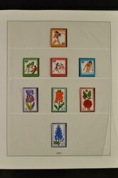 1949-1990. Postfrische, in den Hauptnummern komplette Sammlung in 2 ...