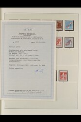 1948-1990. Postfrische, in den Hauptnummern komplette Sammlung im ...