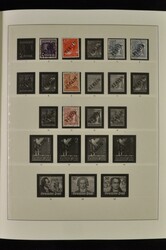 1948 - 1990, gestempelte Sammlung mit u. a. Mi.-Nr. 1/20 - ...