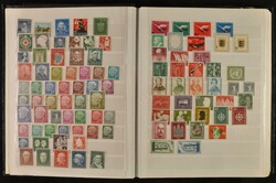 1949-1972. Postfrische, vereinzelt auch ungebrauchte Sammlung im ...
