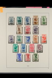 1860-1970. for long periods mint never hinged / unused and used, ...