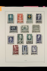 1860-1970. for long periods mint never hinged / unused and used, ...