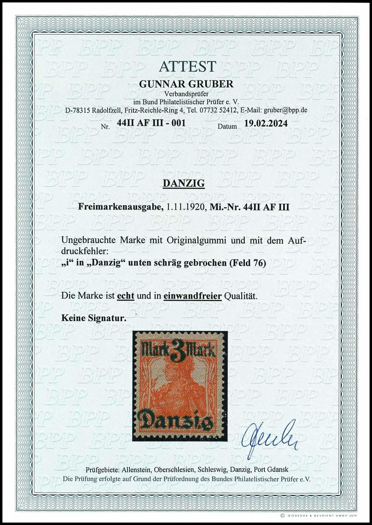 Image 1 for lot number 3578 for Dr. Reinhard Fischer 203rd Auction