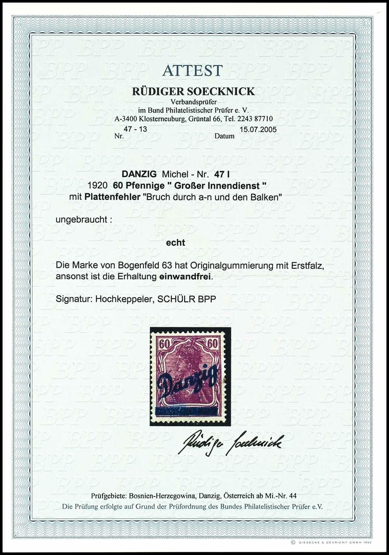 Image 1 for lot number 9215 for Dr. Reinhard Fischer 203rd Auction