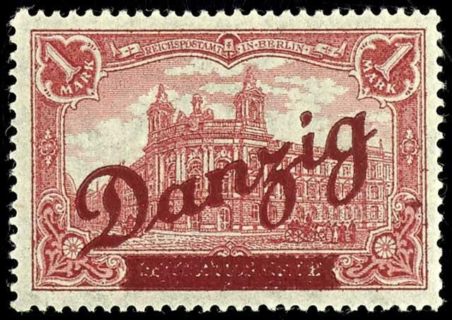 1 Mark high values only for franking by the postal service, unused ...