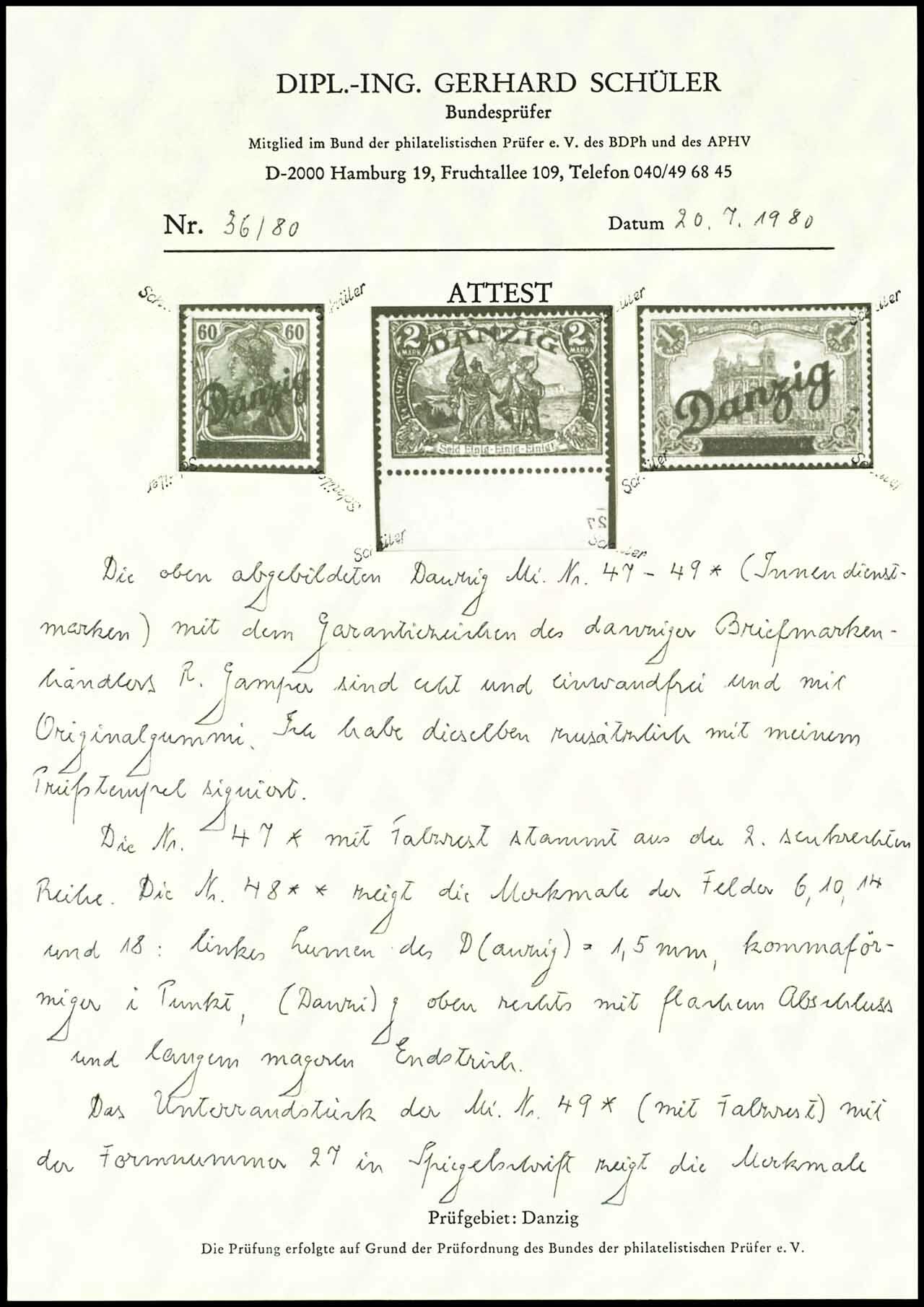 Image 1 for lot number 9216 for Dr. Reinhard Fischer 203rd Auction