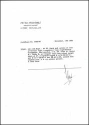 80 Pf perfectly mint never hinged and still unsigned with overprint ...