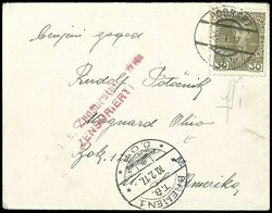general postal service ( 3. planned trip), incoming line from Austria ...