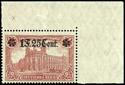 1 F 25 C auf 1 Mark mit Plattenfehler "linker Stern auf zwei Spitzen ...