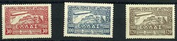 1933, 30 Dr. to 120 Dr. "Italy flight of the airship Count Zeppelin", ...