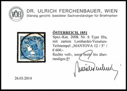 "MANTOVA 12 / 5" single circle postmark cancel, tenuous postmarked ...