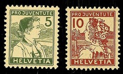 Pro Juventute kpl. sauber ungebraucht, Mi. 110.-