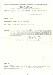 1920, 30 c. Propelleraufdruck, tadellos, signiert und Expertise Frey, ...