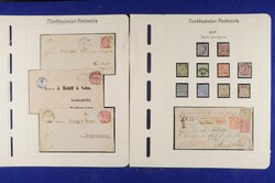 1868-1871, including Officials and Alsace complete cancelled (no. 25 ...