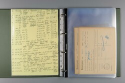 German courier mail, mail taken or carried on foot in Morocco, ...