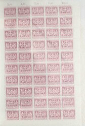 sheet and parts of sheets in rustic aging sheets album (Hawid sheet ...