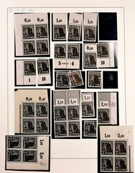 1947, worker / pigeon issue, mint never hinged and cancelled ...