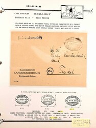 1945-1949, interesting collection covers and postal stationery in the ...