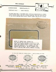 1945-1949, interesting collection covers and postal stationery in the ...