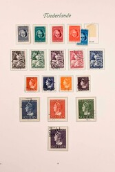 1945-1967, cancelled superb collection, very neat on Borek text, ...