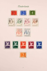 1945-1967, cancelled superb collection, very neat on Borek text, ...