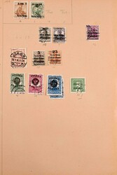 1918-1962, interesting estate collection on old blank pages, since 60 ...