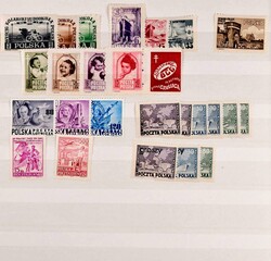 1943-1950, mint never hinged inventory only good early issues, as ...