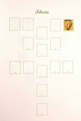 1850-1944, very nice neat cancelled collection in the Borek-album ...