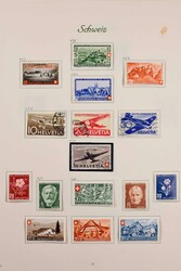 1944-1959, collection mounted on pages, obviously complete including ...