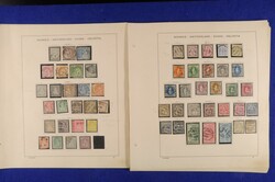 1850-1944, cancelled collection from classic on old printed forms. as ...