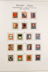 1913-1984, cancelled collection the Pro Juventute and Pro ...