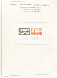 1854-1962, used and mint collection starting with some Strubel values ...