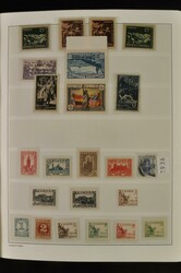 1878-2009, mint never hinged, unused and cancelled collection among ...