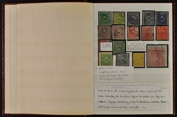 1912-1959, interesting collection, partly in multiples, some values ...