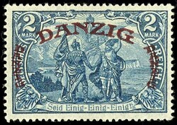 2 Mark high values only for franking by the postal service, unused ...